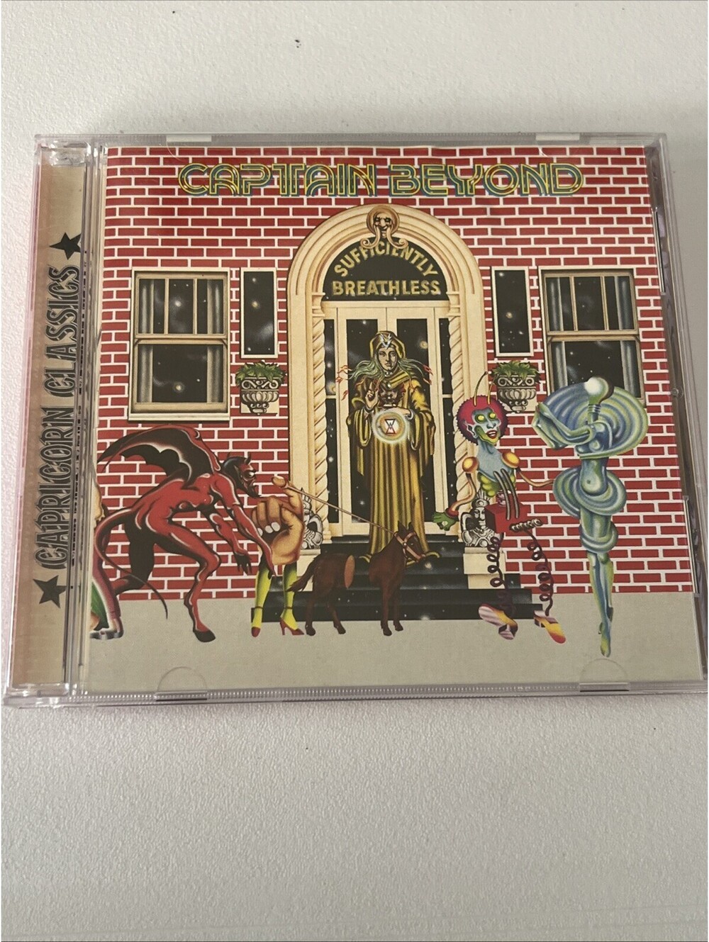 Captain Beyond – Sufficiently Breathless (CD, 1973) Hard Rock Capricorn Classics